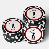 Trumpet Player Pokerchips (Stapel)