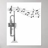 Trumpet Player Poster (Vorne)