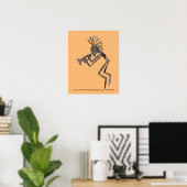 Trumpet Player, Saxophone Player und Flute Player Poster (Heimbüro)