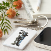 Trumpet Player Schlüsselanhänger (Vorderseite rechts)