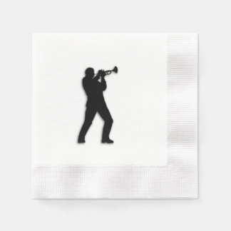 Trumpet Player Serviette