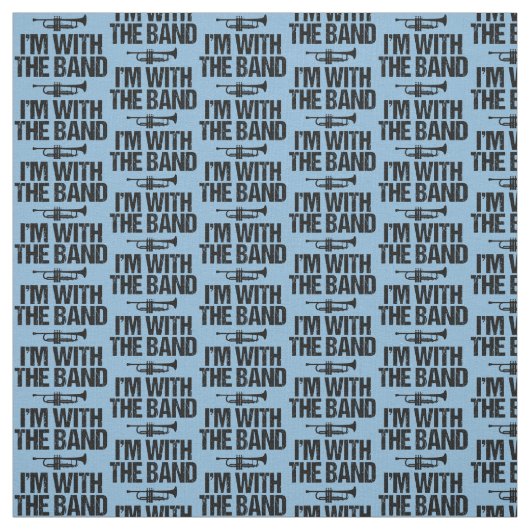 Trumpet Player Spaß Stoff (Muster)