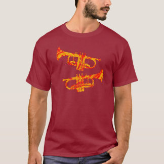 Trumpet Player Special Moderne Musik Brass T-Shirt