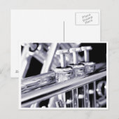 Trumpet Postcard Postkarte (Vorne/Hinten)