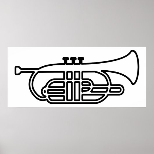 Trumpet Poster (Vorne)