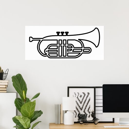 Trumpet Poster (Heimbüro)