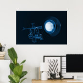 Trumpet Poster (Heimbüro)