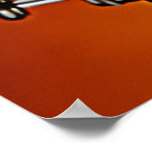 Trumpet-Poster-Bild eines Trumpeten Poster (Ecke)