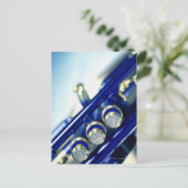 Trumpet Postkarte (Stehend Vorderseite)