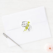 Trumpet Quadratischer Aufkleber (Umschlag)