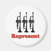 Trumpet Repräsentation Magnet (Vorne)