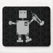 Trumpet Robot Mousepad (Vorne)