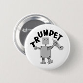 Trumpet Robot Text Button (Vorne & Hinten)