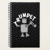 Trumpet Robot White Text Planer (Vorderseite)