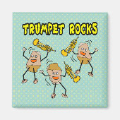 Trumpet Rocks Magnet (Vorne)