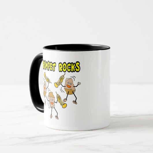 Trumpet Rocks Tasse (Vorderseite Links)