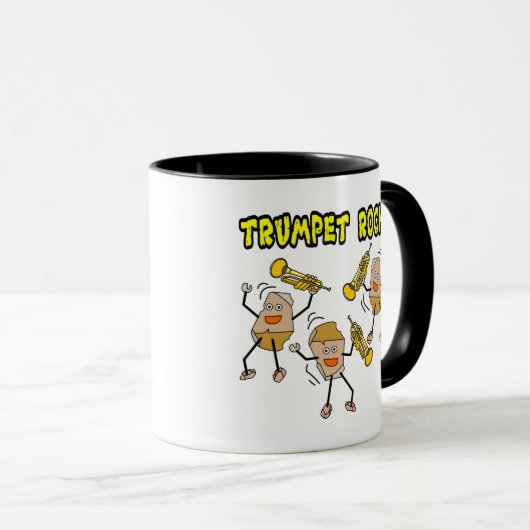 Trumpet Rocks Tasse (VorderseiteRechts)