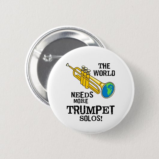 Trumpet Solos Button (Vorne & Hinten)