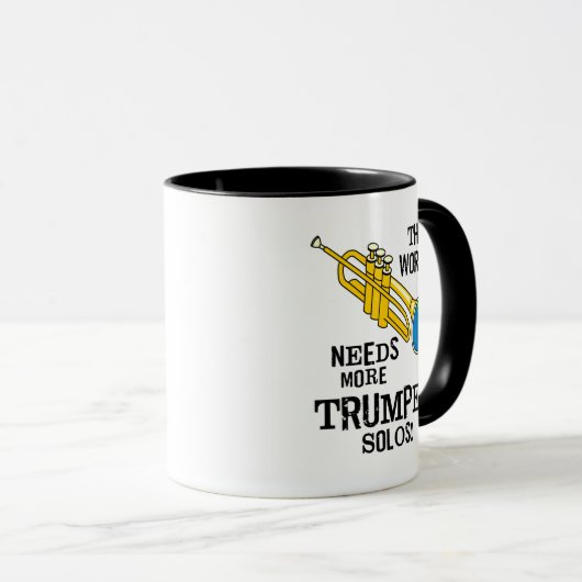 Trumpet Solos Tasse (VorderseiteRechts)