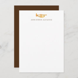 Trumpet Stationery - Trumpet Vielen Dank, dass Sie Mitteilungskarte