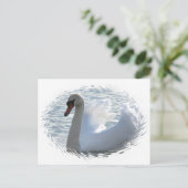 Trumpet Swan Postcard Postkarte (Stehend Vorderseite)