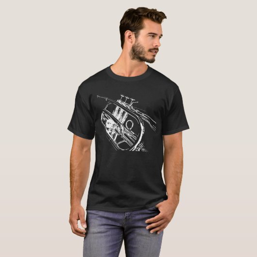 Trumpet-T - Shirt (Vorne ganz)