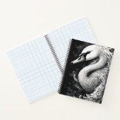 Trumpet the Swan - Side Glance Spiral Notebook Notizblock (Innenseite)