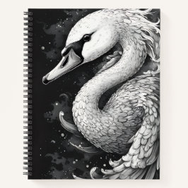 Trumpet the Swan - Side Glance Spiral Notebook Notizblock