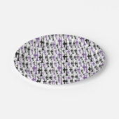 Trumpet Themed Pappteller (Schrägansicht)