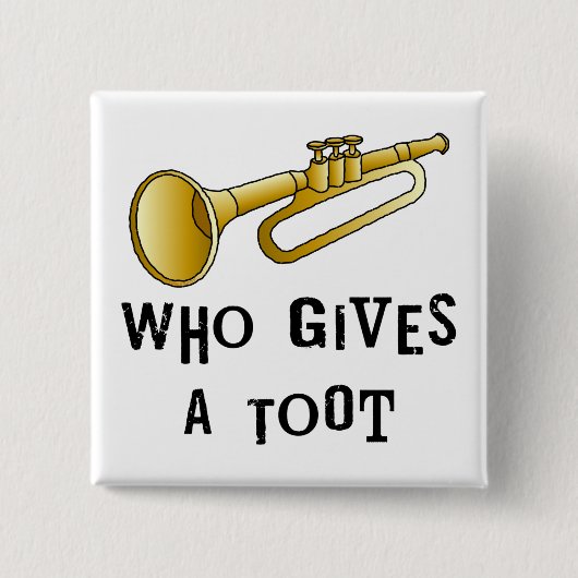 Trumpet Toot Button (Vorderseite)