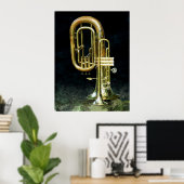 Trumpet und Tuba Poster (Heimbüro)