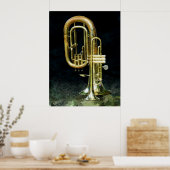 Trumpet und Tuba Poster (Küche)