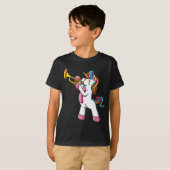 Trumpet Unicorn Marching Band And Jazz Player Gift T-Shirt (Vorne ganz)