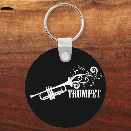 Trumpet Vector mit Wirbel Schlüsselanhänger (Vorderseite)