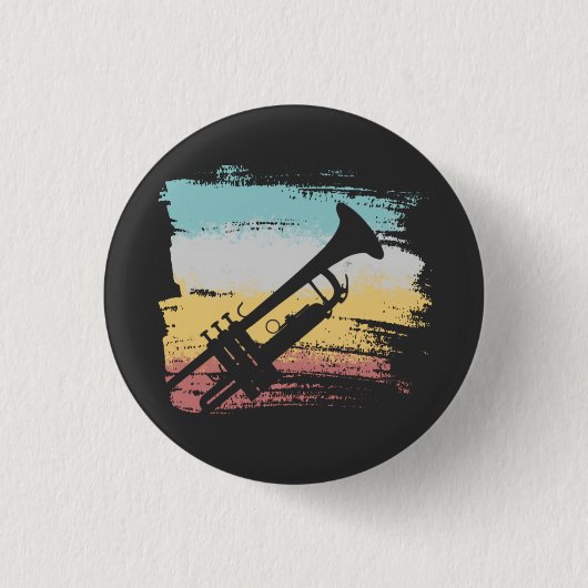 Trumpet Vintag Button (Vorderseite)