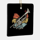 Trumpet Vintag Keramikornament (Rechts)