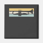 Trumpet Vintag Magnet (Vorne)