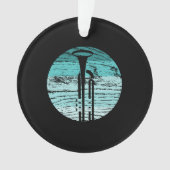 Trumpet Vintag Ornament (Vorderseite)