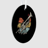 Trumpet Vintag Ornament (Vorderseite)