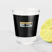 Trumpet Vintag Schnapsglas (Vorderseite)