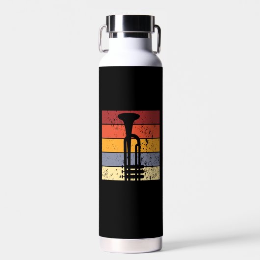 Trumpet Vintag Trinkflasche (Vorne)