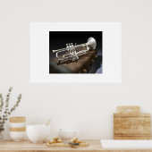 Trumpet zum Fall Poster (Küche)