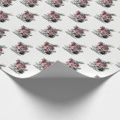 Trumpeter-Alice im Wunderland Geschenkpapier (Ecke)