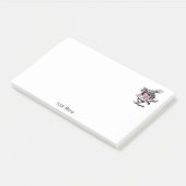 Trumpeter-Alice im Wunderland P Post-it Klebezettel (angewinkelt)