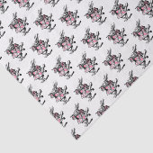 Trumpeter-Alice im Wunderland P Seidenpapier (Ausschnitt)