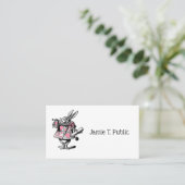 Trumpeter-Alice im Wunderland P Visitenkarte (Stehend Vorderseite)