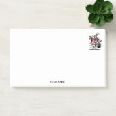 Trumpeter-Alice im Wunderland Post-it Klebezettel (Büro)