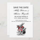 Trumpeter-Alice im Wunderland Save The Date (Vorne/Hinten)