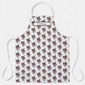 Trumpeter-Alice im Wunderland Schürze (Vorderseite)