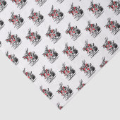 Trumpeter-Alice im Wunderland Seidenpapier (Ausschnitt)